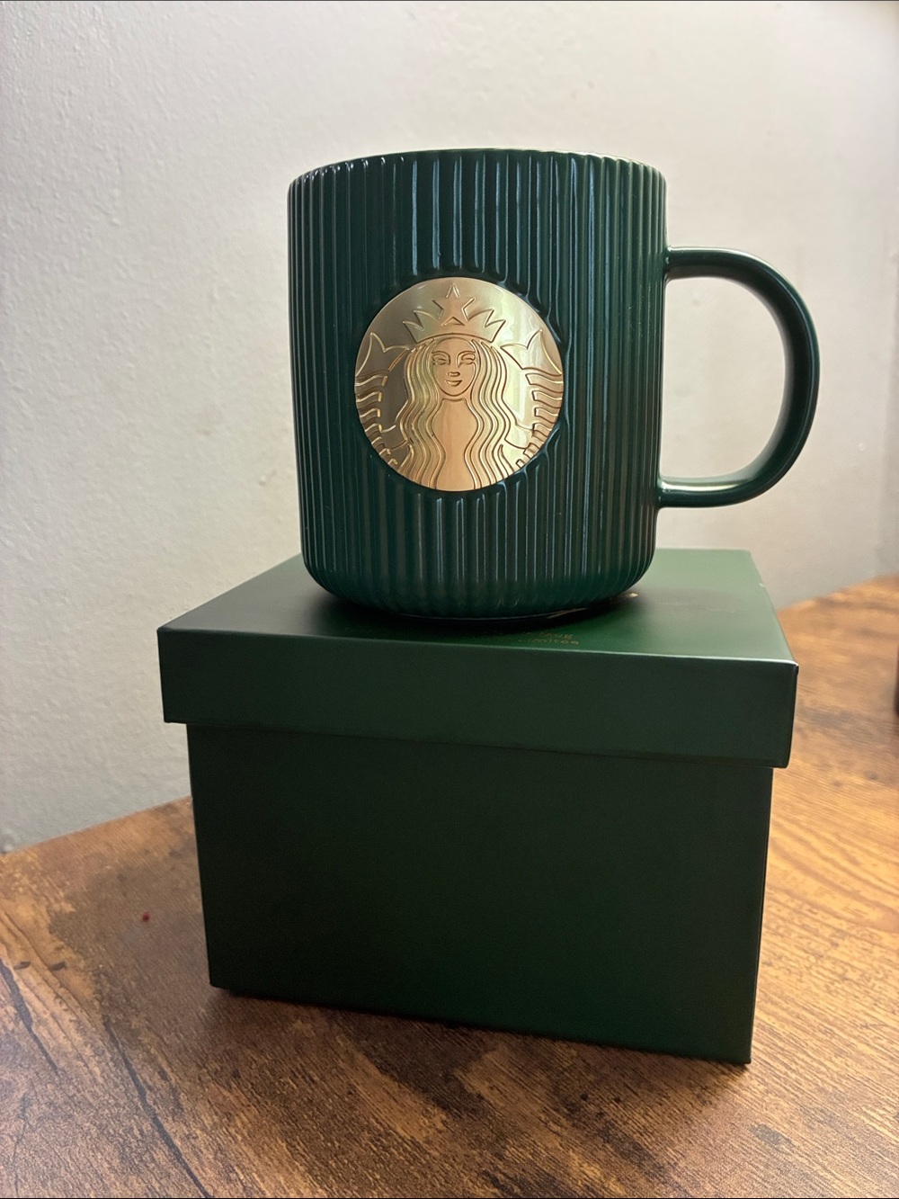 Starbucks Emerald Green Ceramic Mug